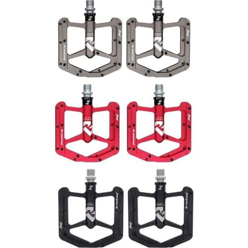 Shanmashi Mountain Bike Pedals Non-Slip Bike Pedal Platform Bicycle Flat 3 Bearings For Road MTB Bike