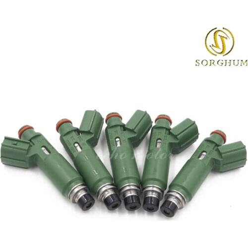 5PCS 23209-22040 Fuel Injector For Chevrolet Prizm Toyota Matrix Corolla MR2 Pontiac Vibe 2325022040, 23209-0D040 232090D040