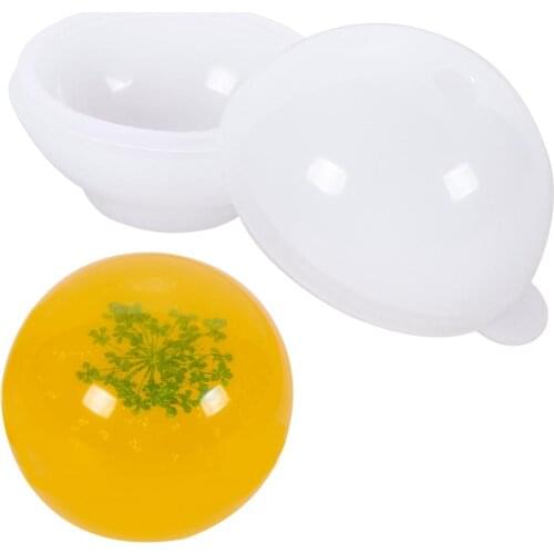1pcs Mould DIY Spherical Silicone Round Mold Handmade Jewelry Making Tool Gifts Handcraft,randomly color
