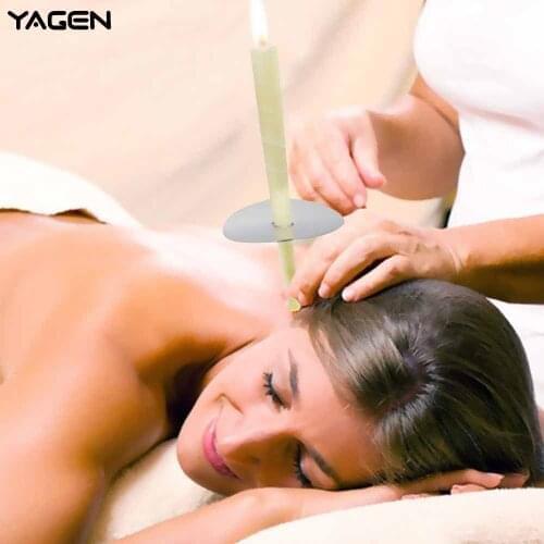 10PCS Ear Candles Healthy Care Ear Treatment Ear Wax Removal Cleaner Ear Coning Treatment Indiana Therapy Fragrance Candling