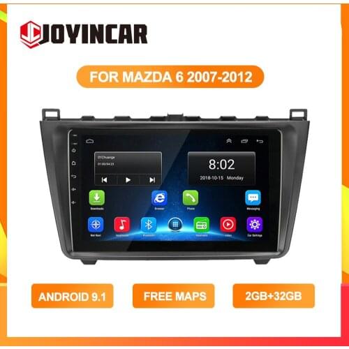 2G+32G Android 10.1 2 din Car Radio Stereo For Mazda 6 2007-2012 Car Audio Multimedia Player Navigation GPS Head Unit Bluetooth
