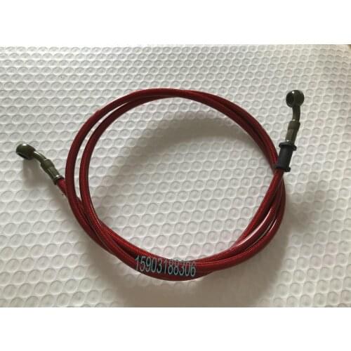 90CM-length-Colorful-Universal-Braided-Stainless-Steel-Brake-Clutch-Oil-Hoses-Line-Pipe-Cable-With-Banjo