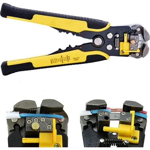 Automatic Wire Striper Cutter Stripper Crimper Pliers Crimping Terminal Hand Tool Cutting and Stripping Wire Multitool