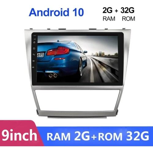 10.1" Car Android 10 Multimedia Player For Toyota Camry 2007 2008 2009 2010 2011 2 DIN Radio head unit GPS navigation Autoradio