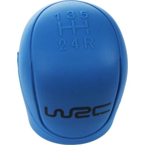 Car Styling Universal Handbrake Grips Durable Car Interior Decoration Gear Shift Collars Silicone Gear Head Shift Knob Cover B