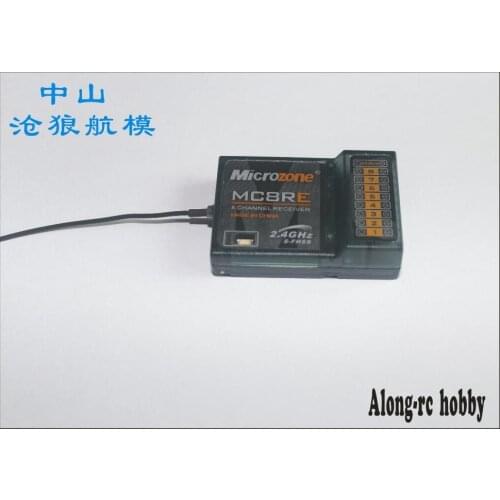 FREE SHIPPING: RC airplane model hobby part remote MICRO ZONE 2.4G FSK 8ch receivers MC8RE recevier pwm/sbus
