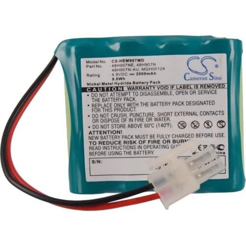 CameronSino for OMRON HEM-907 HEM-907-PBAT HEM-907XL 48H907N 48H907N-AU 48H907NE MGH00124 battery