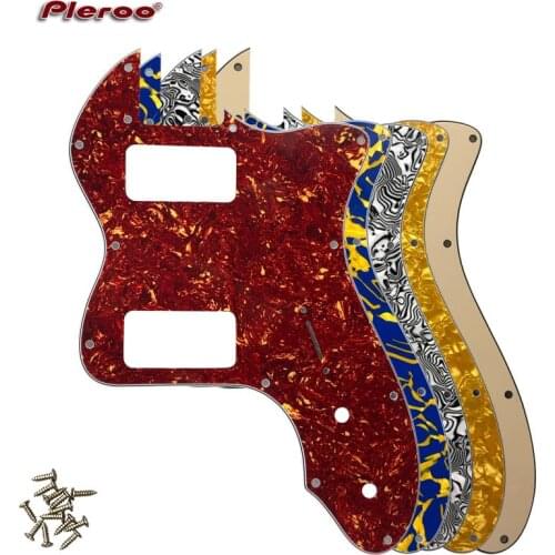 Guitar Parts - For Classic Series '72 Telecaster Tele Thinline Guitar pickguard Scratch Plate With TV Jones Humbucker Pickups