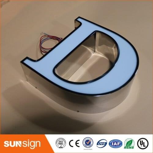 Custom led sign diy 3D led letters alphabet