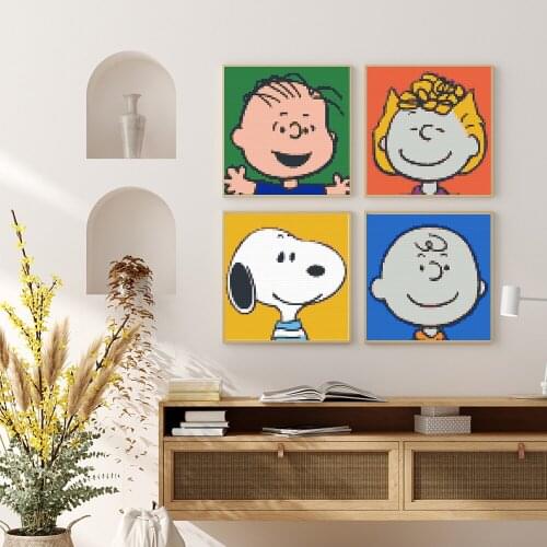 MAXFUN Photo Custom 4800 PCS Building Block Painting Cartoon Animal Puppy DIY Puzzle Pixel Art Mosaic Home Wedding Decoration