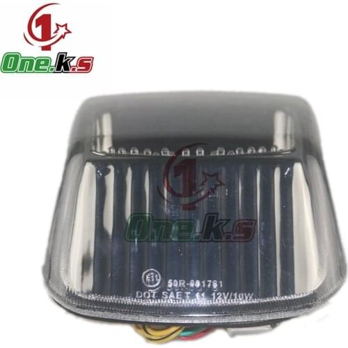 Motorcycle accessories For HARLEY DAVIDSON V-Rod VROD LED rear taillight integrated turn signal function Brake light