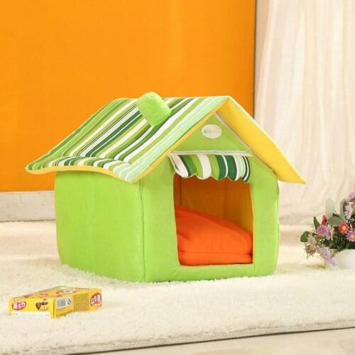 Soft Dog House Warm Bed Portable Tent With Thick Sponge Washable And Removable Ez Fit Indoor Transportation And Short Outing