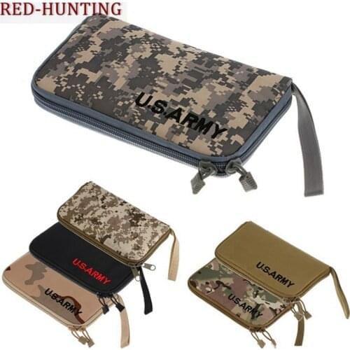 New Tactical Pistol Carry Bag Portable Military Handgun Holster Pouch Durable Hand Gun Soft Case Portable Gun Magazine Pouch