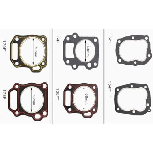 5PCS Cylinder Head Gasket For Honda Generator GX160 GX200 5.5hp 6.5hp 177F 190F 192F 170F 173F 152F 154F Parts