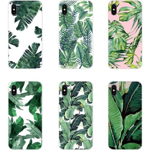 TPU Shell Case For Oneplus 3T 5T 6T Nokia 2 3 5 6 8 9 230 3310 2.1 3.1 5.1 7 Plus 2017 2018 Tropical Plants Cactus Banana Leaves