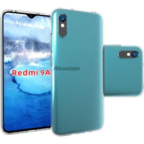 Xiaomi Redmi 9A Ultra-thin clear Case Redmi9A Transparent Soft silicone TPU Phone Case Cover shell For Redmi 9A Clear Case