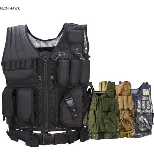 High-quality Tactical Vest Security Outdoor Training Combat CS Field Protective Vest Suitable for Shooting and Hunting