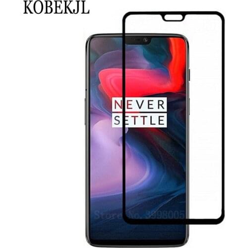 Screen Protector OnePlus 6 Tempered Glass OnePlus 6 Screen Protector Glass One Plus 6 Six 2018 A6000 A6003 OnePlus6 Full Cover