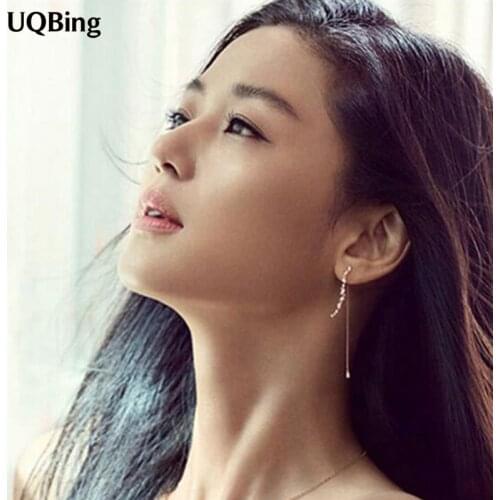 Wholesale Silver Earrings Temperament 925 Sterling Silver Rhinestone Stud Earrings For Women Good Jewelry Brincos