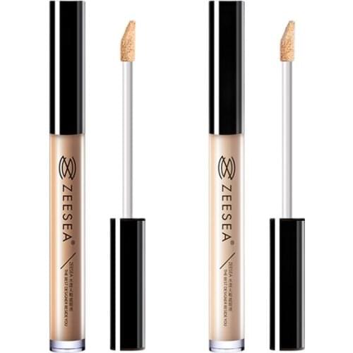 ZEESEA Full Coverage Makeup Waterproof MakeUp Base Cosmetic Pores Dark Circles Brighten Liquid Concealer