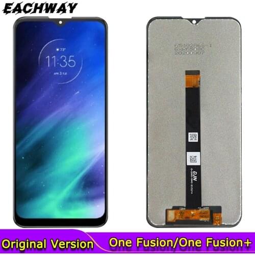 Original For Motorola Moto One Fusion LCD One Fusion Plus Display Touch Screen Digitizer Assembly For Moto One Fusion + Display