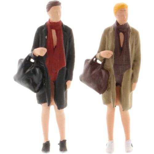 1pc 1:64 Diorama Painted Figure Resin Women Model Doll Park for Fire Wheel Desktop Decoration Accessories