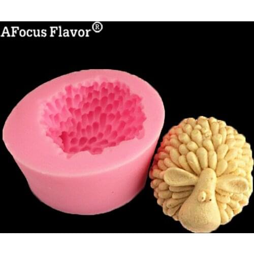 1 Pc 3D Little Sheep Cake Chocolate Biscuits Breakfast Candle Silicone Mold Soap Forming Baking Tarted Cake Decorating Tools