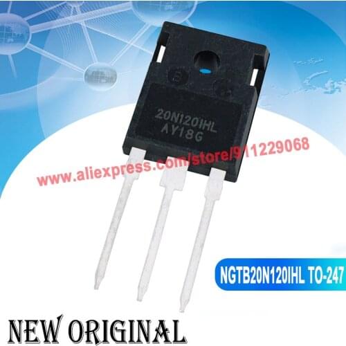 5piece) 20N120IHL NGTB20N120IHL 1200V20A / 60N6S2D FGK60N6S2D 600V 60A / FGH40N60UFD FGH40N60 / MJW18020 450V 30A TO-247