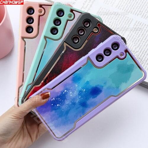 A12 A02S A32 A42 A52 A72 Case Watercolor Shockproof Armor Phone Cases For Samsung Galaxy A12 A02S A42 A52 A72 4G 5G Soft Cover