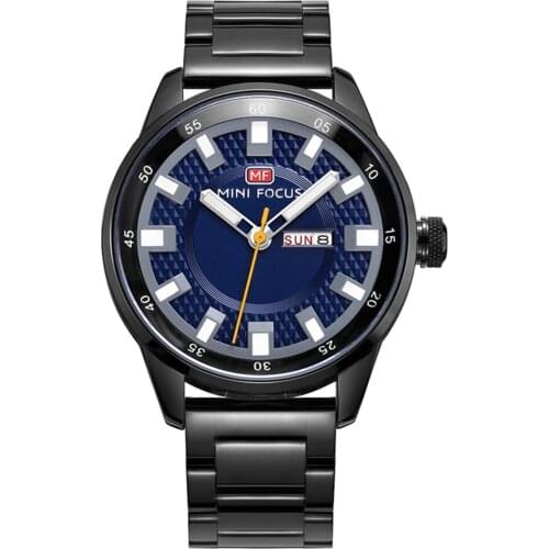 New Brand Luxury Fashion Casual Men Watch Stainless Steel Strap Waterproof Quartz Men Watch Simple Style Watch RelogioMasculino