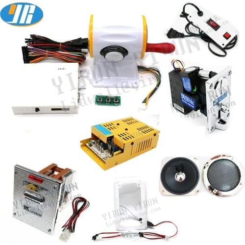 Childrens 3D Fishing Game Machine DIY Kit One Player 5 in 1 Video PCB Board With Ticket Dispenser Arcade