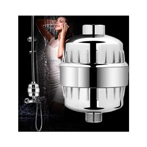 Bathroom Shower Filter Bathing Water Filter Purifier Water Treatment Health Softener Chlorine Removal