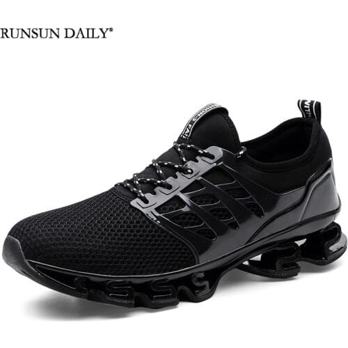 Fashion Mens Shoes Women Sports Shoes Soft Bottom Couple Running Sneakers Breathable Leisure Walking Shoes