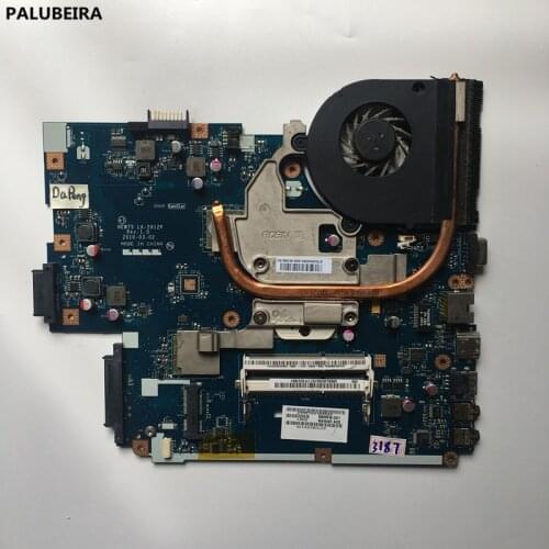 PALUBEIRA MBBL002001 Motherboard For ACER Aspire 5551 LA-5912P with heatsink instead 5552 LA-5911P compatible