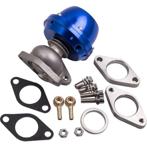 38MM Turbocharger Manifold 8 PSI Compact 2-BOLT External Wasgate Blow off Valve