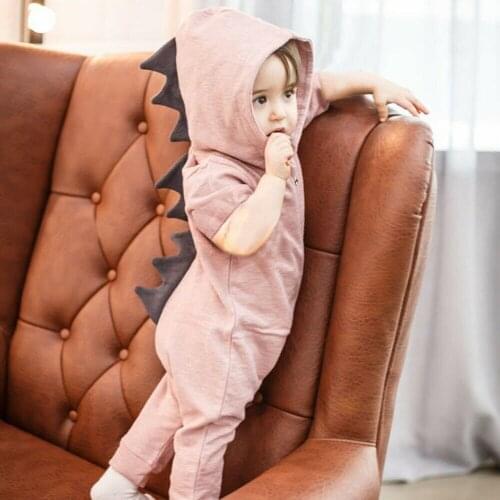 Lovely Newborn Infant Baby Girl Dinosaur Romper Jumpsuit Cute Clothes Outfit 2019 cartoon animal baby rompers