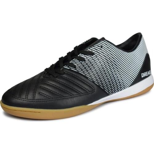 Futsal Men Indoor Soccer Shoes Sneakers Professional Cow Leather Sport Football Shoes Man Training Athletic Trainers New Design