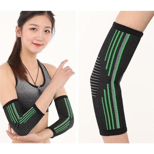 1 Pcs New Elastic Breathable Sport Elbow Support Pads Sleeve Elbow Brace Protector for Workouts Weightlifting Elbow Pads Guard