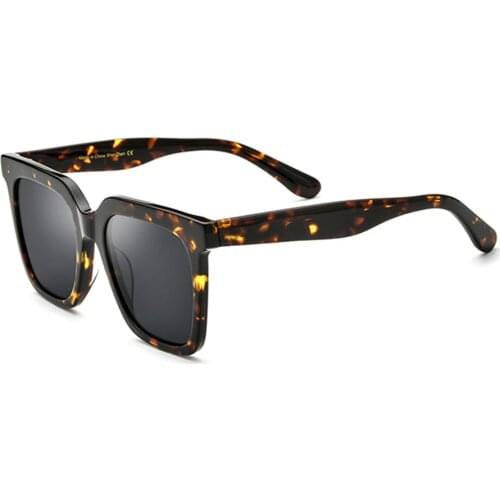 New Women UV400 Oversized Fashion Sunglasses 3 Colors Lady Driving Glasses