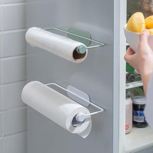 Kitchen Paper Towel Organizer Bathroom Towel Rack For Kitchen Roll Paper Kitchen Accessories Tool Storage Bathroom Storage Rack