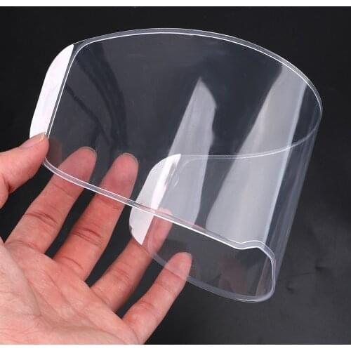 LEEPEE Helmet Clear Anti-Fog Patch Film Universal Motorcycle Helmet Lens Fog Resistant Films Motorbike Helmet Accessories