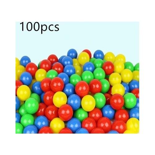 40mm Empty Plastic Toy Vending Capsule Lottery ball Color Round Plastic Ball 100pcs/lot