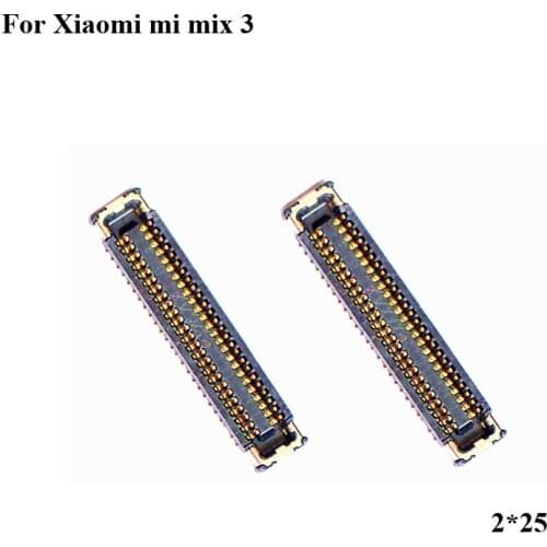 2PCS Dock Connector Micro USB Charging Port FPC connector For Xiaomi mi Mix3 Mix 3 logic on motherboard mainboard Xiao mi mix 3
