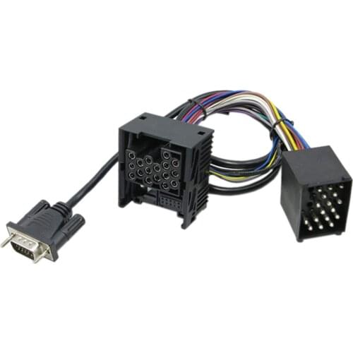 Replacement Wire Harness For BMW 17Pin Radios Bluetooth Car Adapter M06/M07 Digtial Music CD Changer