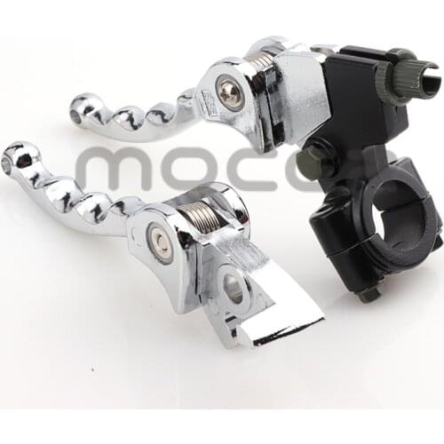 Universal folding 7/8 inch 22mm DROP adjustable handlebar left and right brake clutch lever off-road motorcycle modified parts