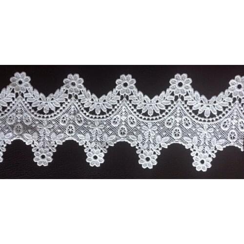 10cm high quality milk fibre embroidery lace trimming,top quality lace,free shipping,XERY150414C