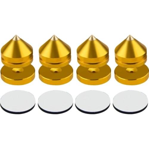 Y1AE Universal Speaker Kits Isolation Stand Feet Cone Base Pads Shockproof Mats High Configuration Hardwares Reduce Resonance