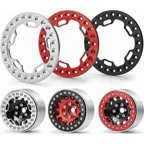 1:10 Simulation Climbing RC Car Trx4 Scx10 90046 D90 90048 Universal 1.9 Inch Wheel Pressure Ring Remote Control Wheel Hub Parts