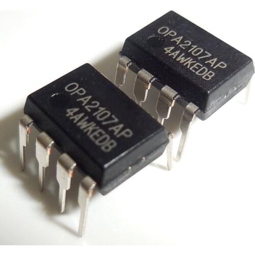 1pcs/lot OPA2107AP OPA2107A OPA2107 0PA2107AP DIP-8 In Stock