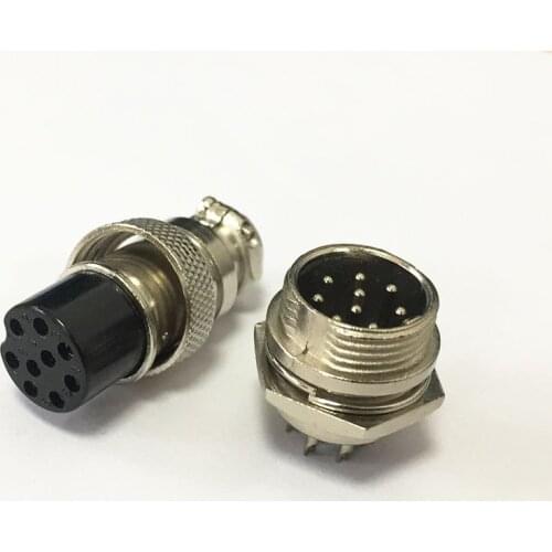 2 pairs GX16-2/3/4/5/6/7/8/9 Pins Electrical Connectors Air Plug Aviation Plug And Socket Connectors Cable Plug Socket